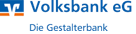 Logo der Volksbank mit dem Slogan Die Heimatbank